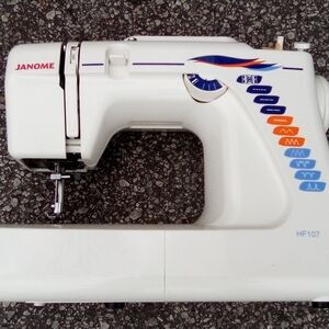 Janome White Sewing Machine